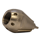 Screwdriver Invader drain cleaning nozzle for navigating through pipes (1/4")