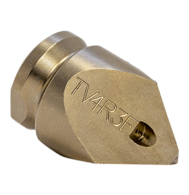 Trivector Penetrating drain cleaning nozzle for clearing blockages (1/4")