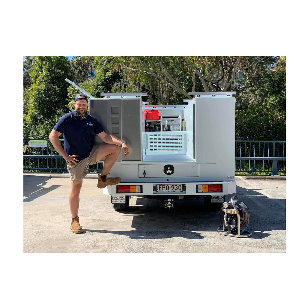 Turn Key Jetter Ute - ISUZU - Custom Canopy