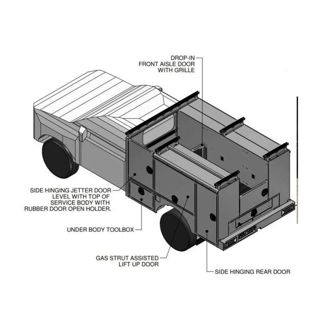 Turn Key Jetter Ute - ISUZU - Custom Canopy