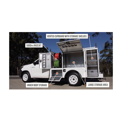 Turn Key Jetter Ute BODY ONLY - No Jetter