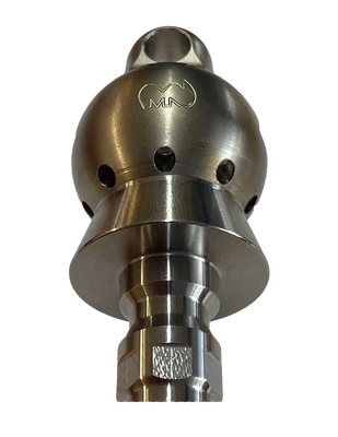 Wrecking Ball Thruster Nozzle 1/4" with QR-C One Piece SS Skirt