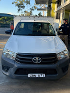 2019 Toyota Hilux + High Pressure Water Jetter