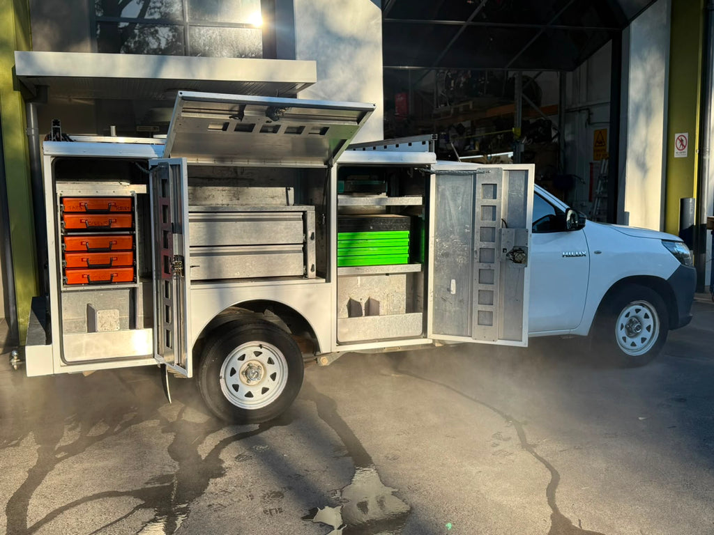 2019 Toyota Hilux + High Pressure Water Jetter