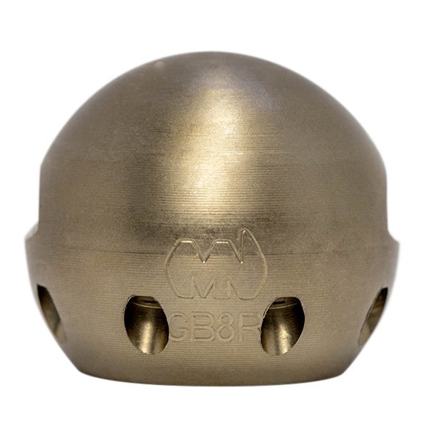 Large drain cleaning nozzle for forceful clearing (1/2 inch)