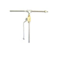 Ground probe jetting rod for drain cleaning