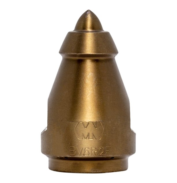 Beaver Invader drain cleaning nozzle for effective cleaning (1/4")