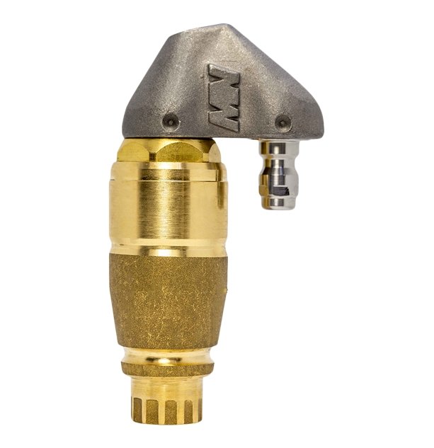 Drain cleaning nozzle for clearing roots (1/4 inch)