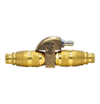 Root Ranger drain cleaning nozzle with two spray directions for various applications (1/4")