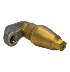 Large drain cleaning nozzle for clearing tough root blockages (1/2 inch)