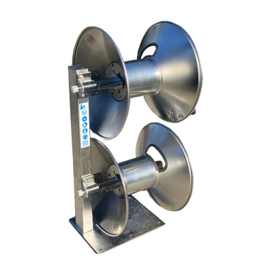 Stainless Steel Double Stacked Reel - No Hose