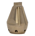 Screwdriver Invader drain cleaning nozzle for navigating through pipes (1/4")