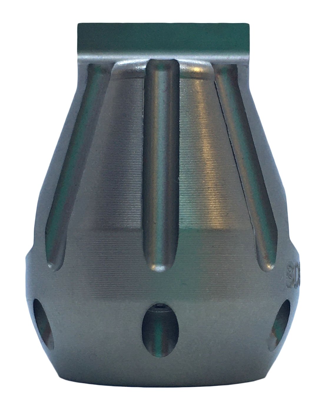 Screwdriver Invader drain cleaning nozzle for navigating through pipes (3/8")