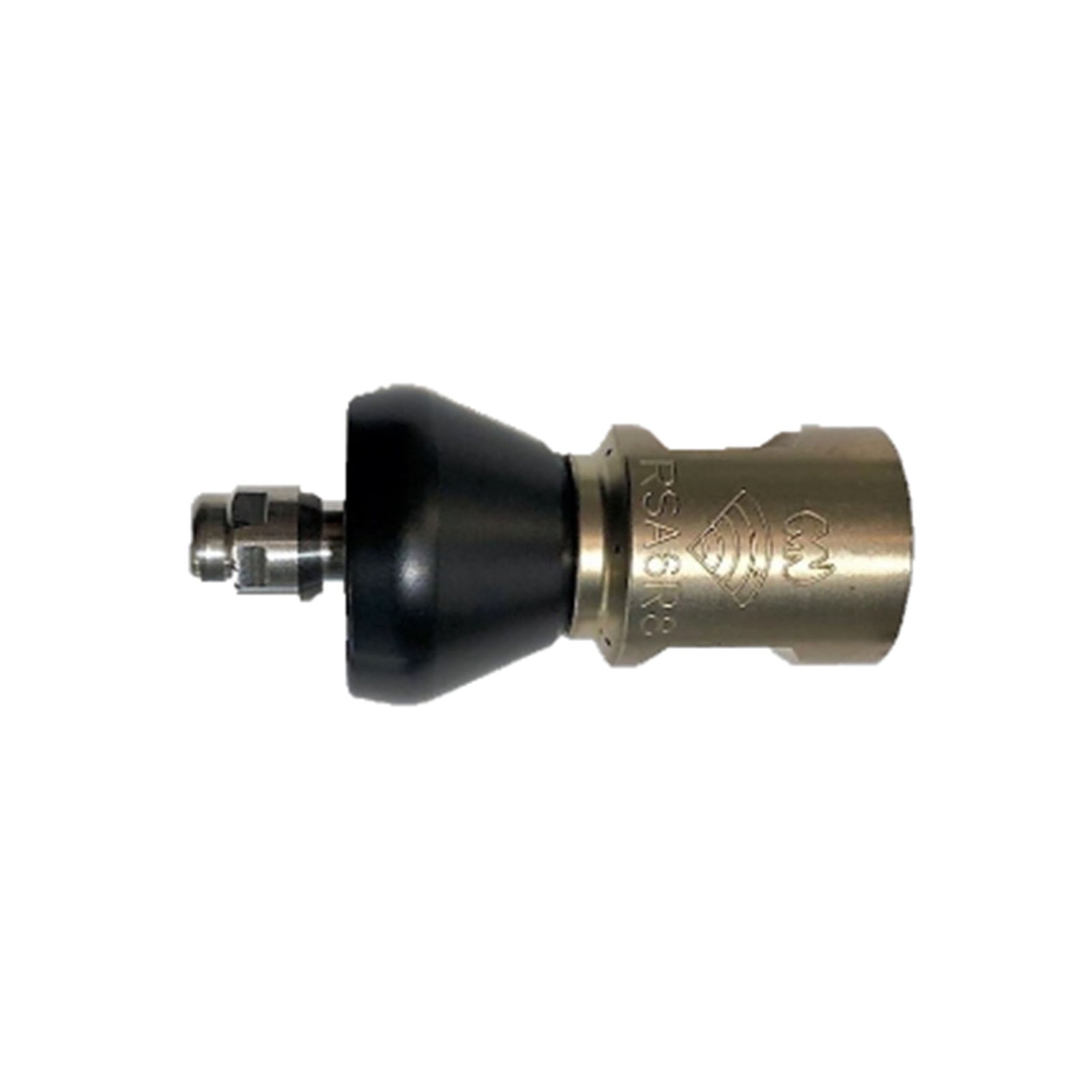 Complete sonde adapter for drain cleaning applications